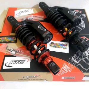 ORIGINAL SHOCKBREAKER SHOCK SINGLE KTC RACING TIPE ONYX NEW SERIES KLIK REBOUND & PRELOAD AKTIVE TABUNG ATAS UK 310MM 330MM 340MM MATIC UNIVERSAL PNP VARIO 110 125 150/ VARIO 160/ BEAT/ SCOOPY/ SPACY/ GENIO/ MIO/ LEXI/ XEON/ AEROX125/ X-RIDE