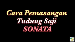 SONATA TUDUNG SAJI 4 SUSUN FOOD STORAGE 4 SUSUN RAK PENYIMPANAN MAKANAN