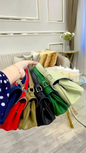 Tas selempang wanita kulit papirut garut size S