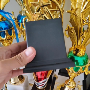 TATAKAN PIALA W4 WARNA HITAM GROSIR 1 DUS ISI 210 PCS