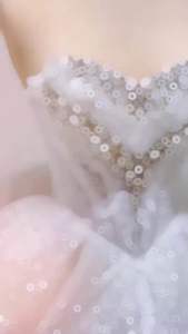 VÁY CƯỚI / VÁY ĐI BÀN / VÁY DẠ HỘI TRẮNG NGẮN ĐÍNH KẾT ĐÁ CAO CẤP MẶC ĐI TIỆC  CƯỚI HỎI