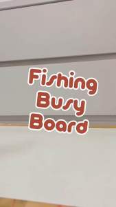 BabyBoss Nunukids Montessori Toy Steering Wheel Car Driving House Busy Board for Toddlers Wooden Board