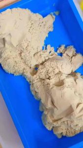 BabyBoss Premium Kinetic Sand Magic Sand 1kg Moldable Sensory Toys Sandbox Sand Mold Pasir Kinetik