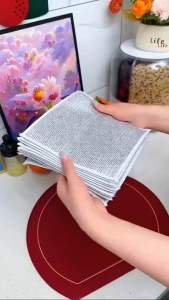 Kain Lap Dapur Kawat Jaring Halus Cuci Panci Piring