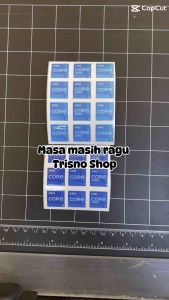 Stiker Laptop Intel New 2022 Core i3 i5 i7 i9
