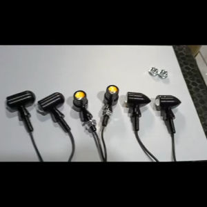 Lampu Sein Mini Drag Full CNC Universal: Seni Drag Mini Yellow Laser