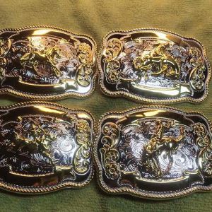 หัวมอนทาน่าสีเงินขอบทองเนื้ออลูมีเนียมแบรนด์Guns-n-roses