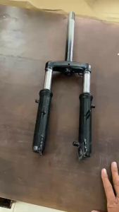 NEWBEER Phuộc trước Xe Đạp Điện ( chàng ba + phuộc ) Gắp trước bánh 14 inch Phi 27