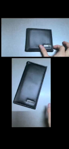 TIK Hot Item Fashion Short/Long Wallet Bifold Wallet With Zipper Multiple Card Slots Men Wallet