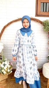 Gamis anak Eliza 8-15 tahun GM 538 by Cutetrik