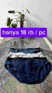 Paket 3 pcs Brief CD Celana Dalam Pria Premium