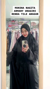 Mukenah Nagita Terusan + Free Tas