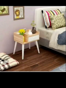 Bedroom table bedside table with drawer storage cabinet drawer wood small modern bedroom storage rack desktop organizer modern style meja tepi katil