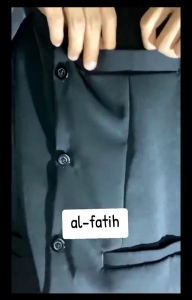 jasko mandarin kain tebal baju jas koko langan panjang dewasa