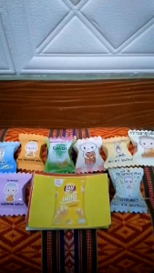 สติ๊กเกอร์ห่อเหรียญโปรยทาน 100 ชิ้น สติกเกอร์ไม่ต้องยัดแผ่นโฟมก็ได้ จัดทรงง่าย ใส่ได้ถึงเหรียญ 10 สติกเกอร์ใส่เหรียญโปรยทาน มีโฟมแถมให้