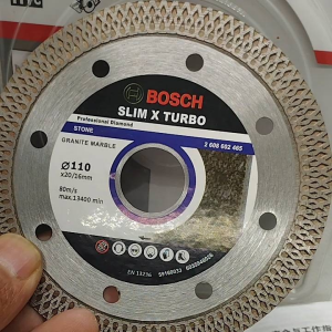 Pengenalan Bosch Slim X Turbo Mata Pisau Gerinda