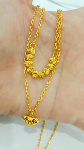 Rantai leher sauh Emas Bangkok necklace choker