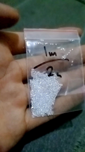 Paket 1 Gram Berlian Tabur Moissanite Round DE VVS1