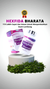 Hexfida Bharata Obat Asam Lambung | Tukak Lambung | Gastritis Tipes | Masalah Lambung Dijamin Paling Ampuh 100% Original BPOM Halal MUI