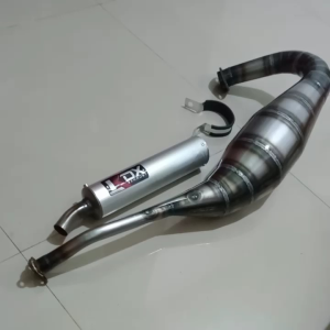 Knalpot Ninja 150 R Dan RR - Plat Baja Gembung 42 Perut, Suara Garing, Packing Rapi