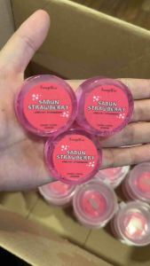 SABUN STRAWBERRY WHITENING ARBUTIN PENCERAHAN KULIT
