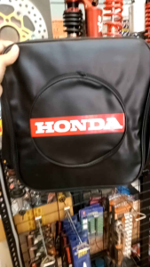 กระเป๋าตะกร้าหน้ารถมอเตอร์ไซค์ WAVE110I-NEW/WAVE125(RXS) กระเป๋าซิป 2ชั้น