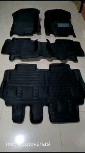 Karpet 5D All New Pajero Carbon karpet interior karpet mobil