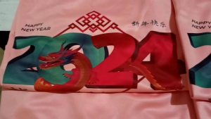 Apricot/peach Costumized design for new year