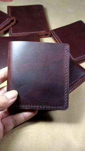 Dompet Minimalis Pria Bahan Kulit Asli Handmade