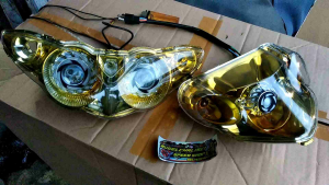 Reflektor Headlamp Kepala Mika & Lampu Stop Custom Yamaha Jupiter Z