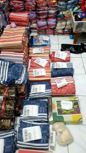 kulit kapuk dames salur sarung bantal  jadul