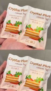 สบู่คริสตัลพลัส [ตะกร้าตัวแทนบริษัท] Crystal plus Soap สบู่ทำความสะอาดผิวหน้า มีตาข่ายตีฟองให้ทุกก้อน (ของแท้รับตรงเจ้าของแบรนด์) ✅