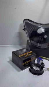 Reflektor lampu h4 lengkap fiting soket H4  SUPRA FIT New 2005-2008