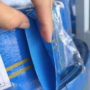 สายส่งน้ำ สายส่ง หนา 3นิ้ว ยาว 40เมตร ผ้าใบผสมPVC หนา2ชั้น ตราม้า COPPER HORSE ผ้าใบส่งน้ำเคลือบPVC สายส่งน้ำ PVC ผ้าใบส่งน้ำ คงรูป ทนแรงดัน