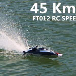 เรือบังคับพร้อมเล่น บัสเลสมอเตร์ แบตli-po 11.1v FT012