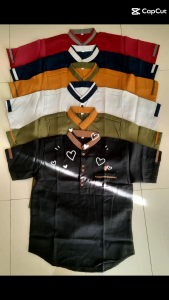 Baju Koko Muslim Kurta Anak Remaja Usia 8-15 Tahun Lengan Pendek Bahan Katun Toyobo Premium