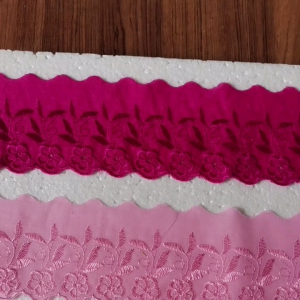 (1 meter) 3 inch cotton lace/lace cotton telekung/renda cotton