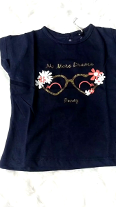 🔥HOT SALE 2025🔥INSPIRED DESIGN PONEY GIRLS TEE NAVY NO MORE DRAMA SHORT SLEEVE SHIRT FOR BABY TODDLER KIDS