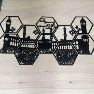 PROMO HEXSAGONAL KA’BAH ISLAMI DECOR
