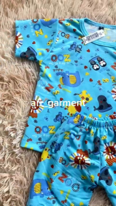 Setelan Anak Babyterry Baju Setelan Anak Full Printing 1234567thn