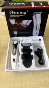 Professional Hair Trimmer GM-6041 Rechargeable & Dry Battery Dual Power Beard Hair Clipper for Men