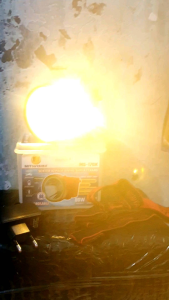 Senter Kepala Selam Diving Mitsuyama 80 Watt MS-170K Cahaya Kuning Senter LED Cas Super Terang Jarak Jauh Anti Air