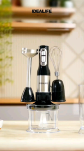 Idealife - Penggiling Tangan Chopper Hand Blender Complete Set 2 Speed IL 215 S