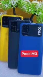 Vỏ Xiaomi Poco M3 full bộ có luôn kính camera sau và khay sim