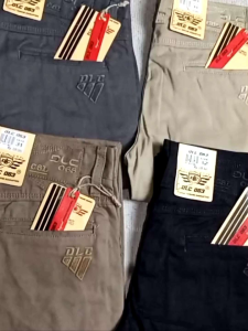 Celana kanvas DLC 063 CASUAL Standar Reguler SIZE 27 - 46 JUMBO / Celana Panjang Pria Kanvas Brand dlc063 Casual Trendy Terlaris / Bahan Kanvas Badjatex Sulfur Tebal Halus Kualitas Premium