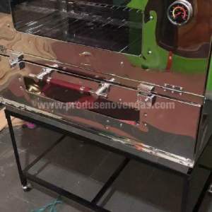 OVEN GAS STAINLESS UK 90x55x70CM