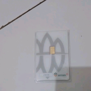 Emas Logam Mulia certicard-ANTAM 05gr