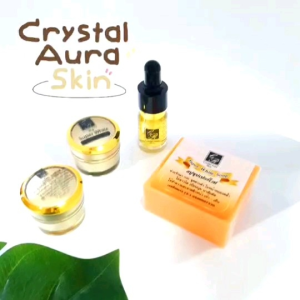 ✅ [คูปองส่งฟรี] เซตครีมซุปเปอร์ไวท์ดูแลฝ้า 5 g. Super White Set #Crystal Aura Skin#คริสตัลออร่าสกิน
