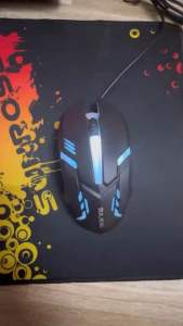 Chuột BAJEAL D3 Gaming Có Dây USB LED RGB Đổi Màu – Thiết Kế Gaming Đẹp Nhạy Mượt Chơi Game & Văn Phòng