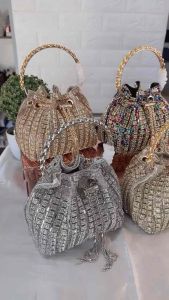 Tas Pesta CALLISTA Embellished Crystal Serut Kondangan Wanita Import